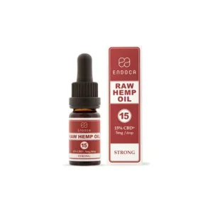 Raw CBD Olie 15%, 150mg CBD+/ML (stærk)