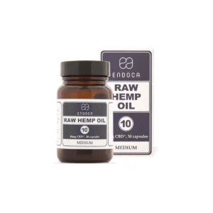 Raw 10mg CBD kapsler (medium)