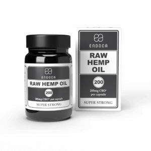 Raw 200 mg CBD kapsler (høj potens)