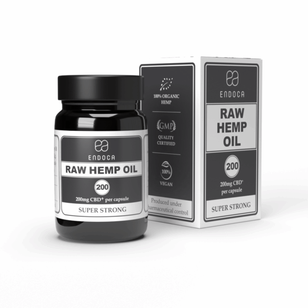 Raw 200 mg CBD kapsler (høj potens) - Billede 5